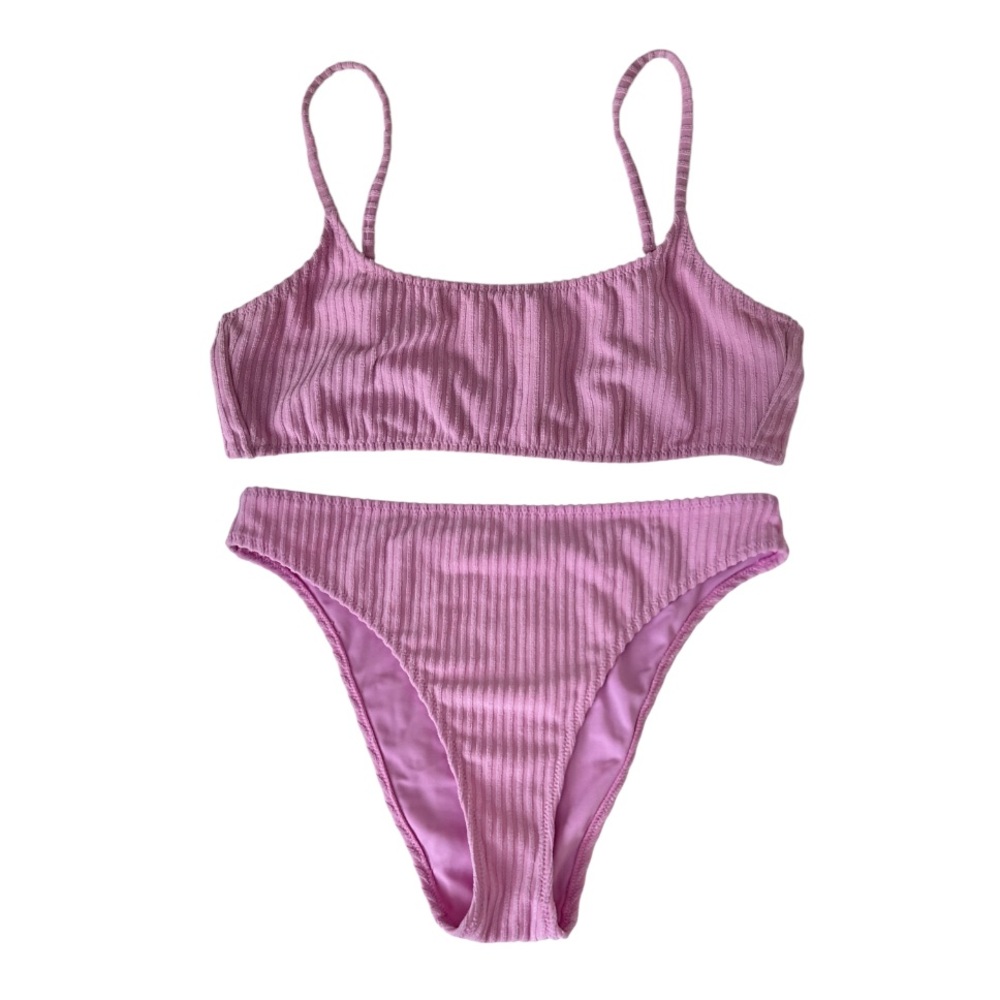 PacSun • Eco Lea Terry Ribbed Bikini Set